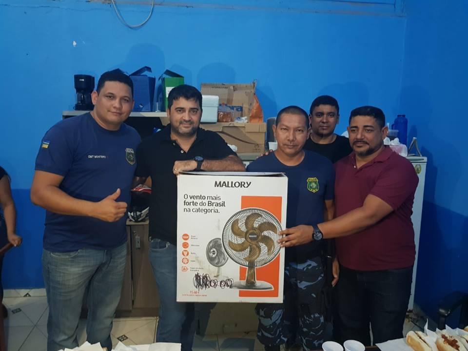 Dia dos pais é celebrado pela Guarda Municipal.